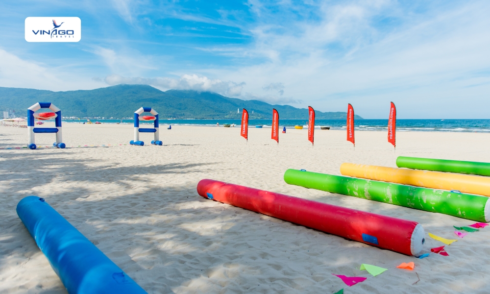 Tổ chức teambuilding tại biển Mỹ Khê Đà Nẵng