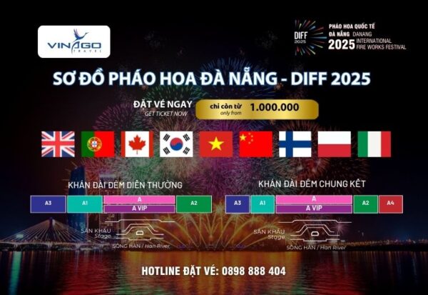 Vé Pháo Hoa Đà Nẵng DIFF 2025