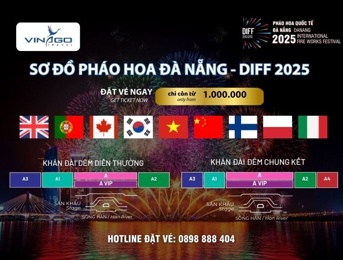 Vé Pháo Hoa Đà Nẵng DIFF 2025